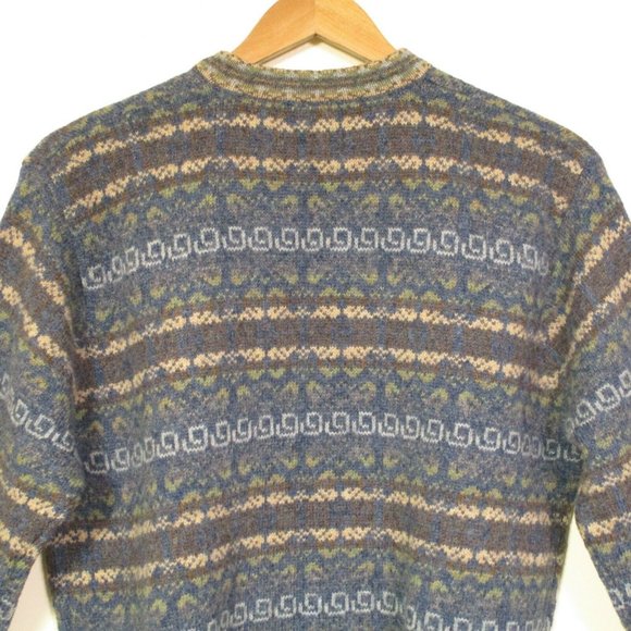 Squaw Valley 100% Wool Nordic Cardigan Size Large - Picture 6 of 6